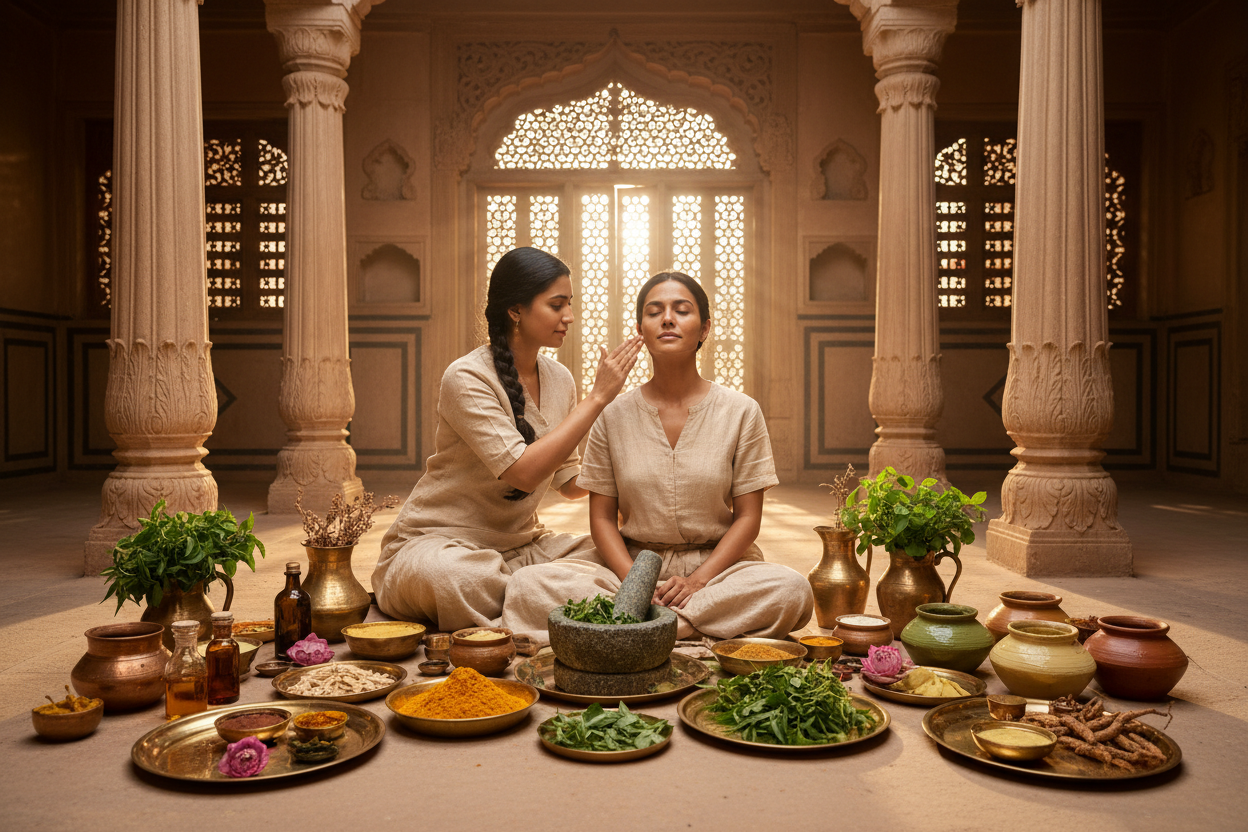 The Siddha Skin Map: How Ancient South Indian Medicine Reads Your Face